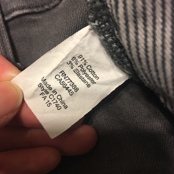 *SOLD* Madewell 9" high-rise skinny grey - Picture 8 of 8